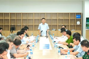 Phó Thủ tướng Lê Thành Long phát biểu chỉ đạo tại buổi làm việc