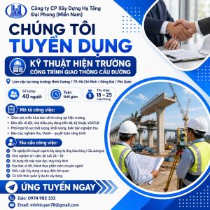 TUYENDUNGKYTHUATHIENTRUONGCTYDAIPHONG