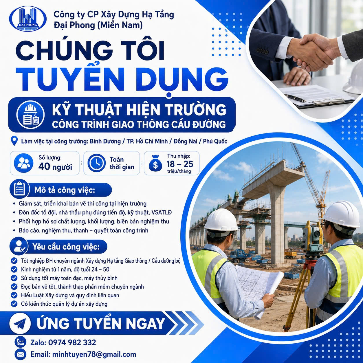 TUYENDUNGKYTHUATHIENTRUONGCTYDAIPHONG